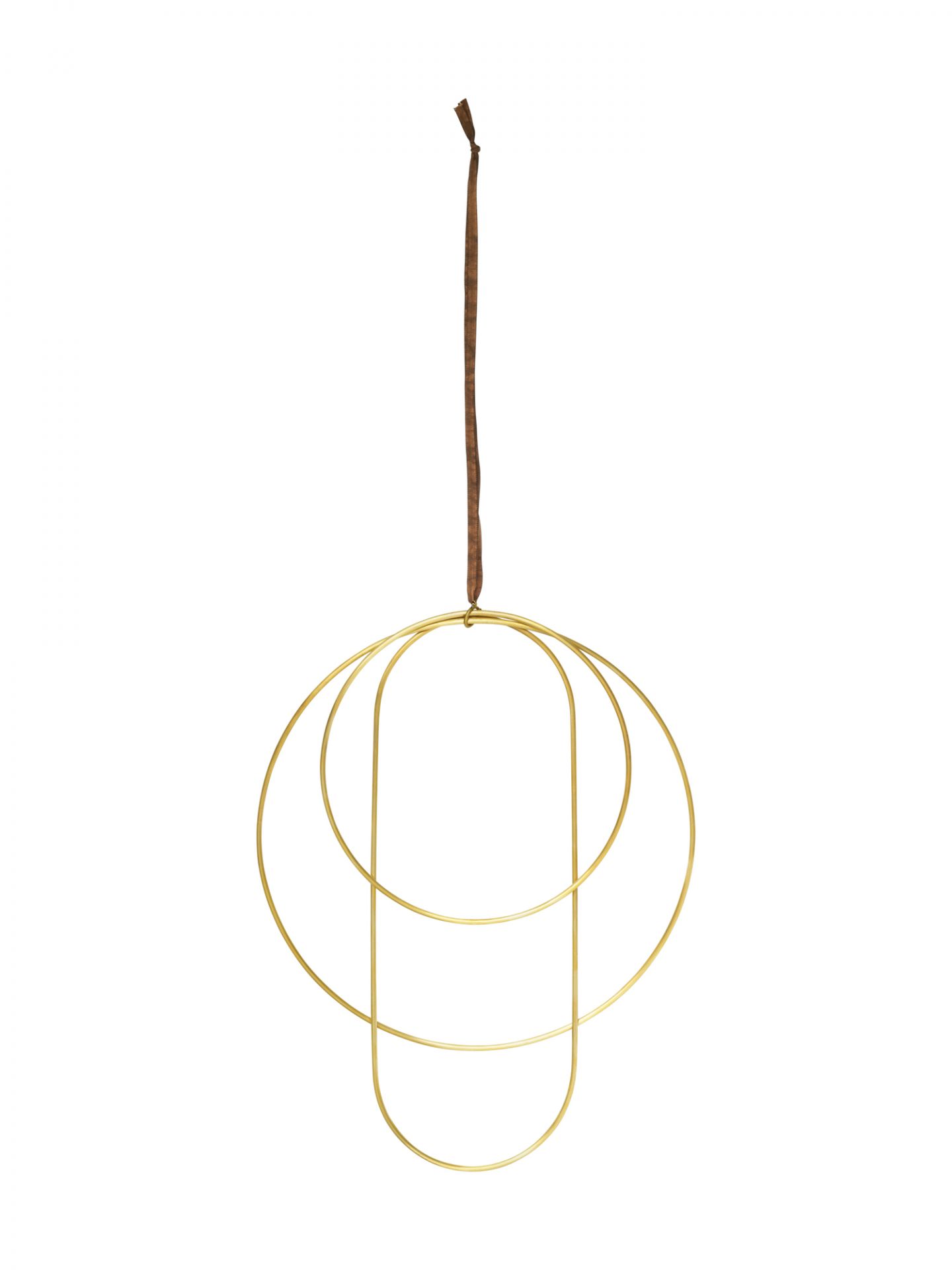 Deco Frames decorative brass rings Ferm Living